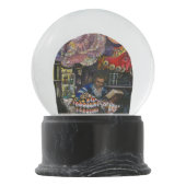 エルサレム古代商工の伝統 スノーグローブ (裏面)