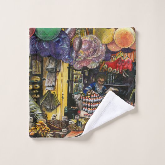 エルサレム古代商工の伝統 バスタオルセット (ウォッシュタオル)