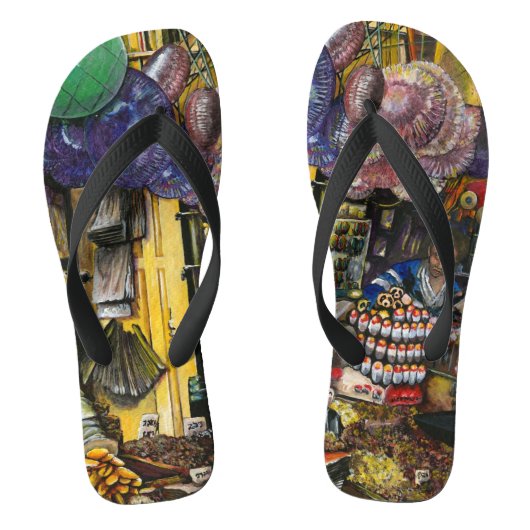 エルサレム古代商工の伝統 ビーチサンダル (フットベッド)