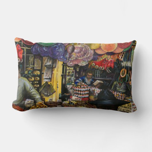 エルサレム古代商工の伝統 ランバークッション (正面)