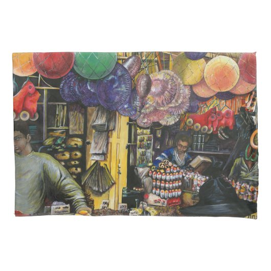 エルサレム古代商工の伝統 枕カバー (正面)