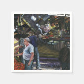 エルサレム商工会議所 スタンダードカクテルナプキン (正面)