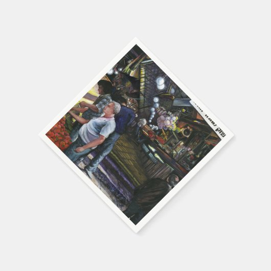 エルサレム商工会議所 スタンダードカクテルナプキン (角)