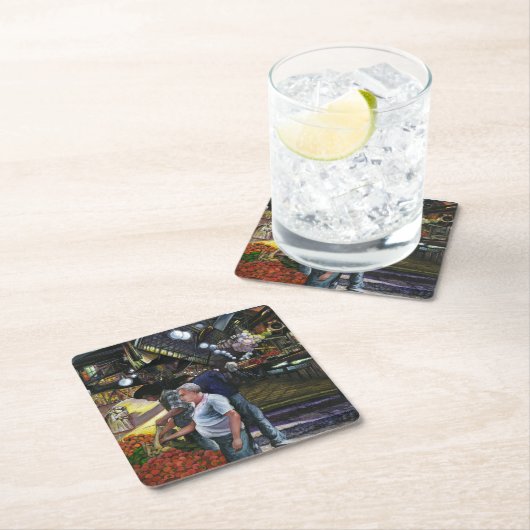 エルサレム商工部 スクエアペーパーコースター (インサイチュ)