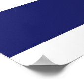 エルサレム国旗 ポスター (角)