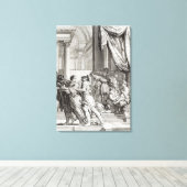 エルサレム大司祭ジェホアイアダ キャンバスプリント (インサイチュ (ウッドフロア))