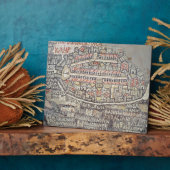 エルサレム市とその周辺地域 フォトプラーク (側面)