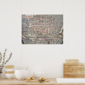 エルサレム市とその周辺地域 ポスター (キッチン)