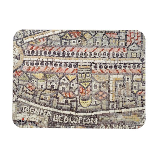 エルサレム市とその周辺地域 マグネット (横)