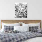 エルサレム市シャルルマーニュの戴冠式 キャンバスプリント (インサイチュ (寝室))