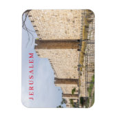 エルサレム市壁ビュー冷蔵庫用マグネット マグネット (縦)
