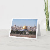 エルサレム市、ドーム・オブ・ザ・ロック カード (正面)