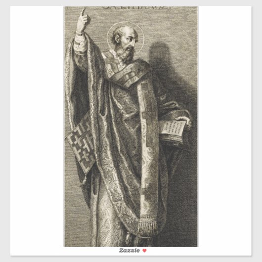 エルサレム懺悔師の聖シリル シール (シート)