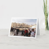 エルサレム旧市街 聖殿山, イスラエル カード (正面)