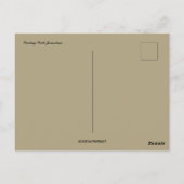 エルサレム旧市西部の壁嘆き悲しむ壁 ポストカード (裏面)