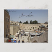 エルサレム旧市西部の壁嘆き悲しむ壁 ポストカード (正面)