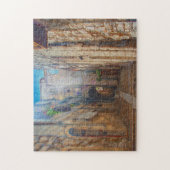 エルサレム旧通りダビッドシティイスラエルファインアート ジグソーパズル (縦)