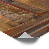 エルサレム旧通りダビッドシティイスラエルファインアート ポスター (角)