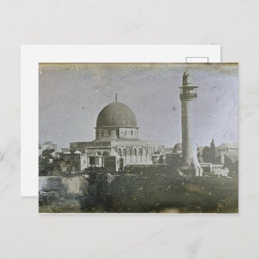 エルサレム最古の写真 ポストカード (正面/裏面)