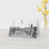 エルサレム棒高跳び、30年代 カード (黄色い花)