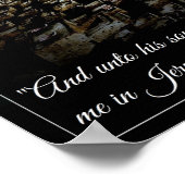 エルサレム祈に向けて ポスター (角)