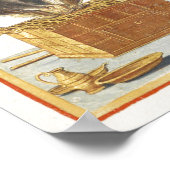 エルサレム神殿山の歴史地図 ポスター (角)