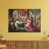 エルサレム素晴らしの神殿のアレクサンダー キャンバスプリント (インサイチュ (リビング))