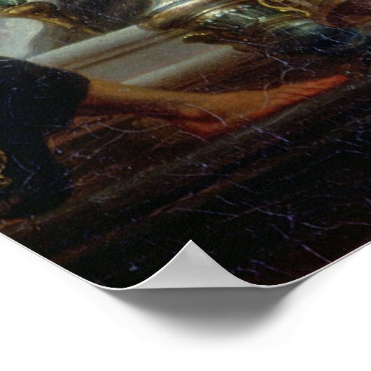 エルサレム素晴らしの神殿のアレクサンダー ポスター (角)