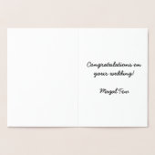 エルサレム結婚マンダラ 箔カード (内部)