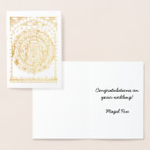 エルサレム結婚マンダラ 箔カード (ディスプレー)