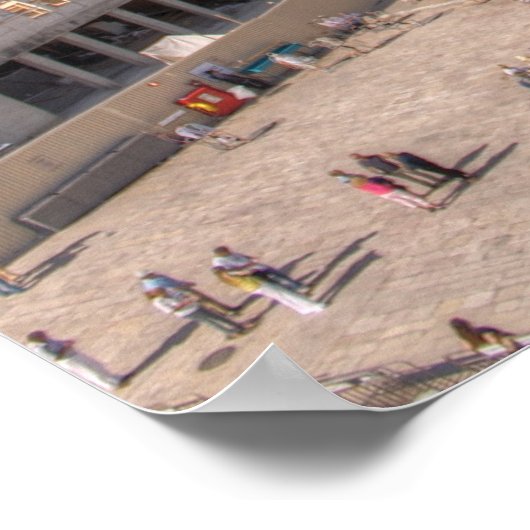 エルサレム西壁 ポスター (角)