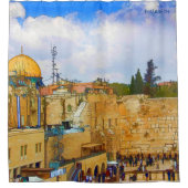 エルサレム西壁(悲しみの壁) シャワーカーテン (正面)