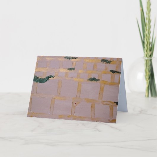 エルサレム西部の壁יִשְׂרָאֵלマゼルトフカード サンキューカード (正面)