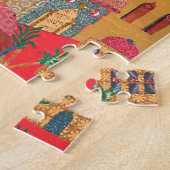 エルサレム都市カラフルの芸術 ジグソーパズル (側面)