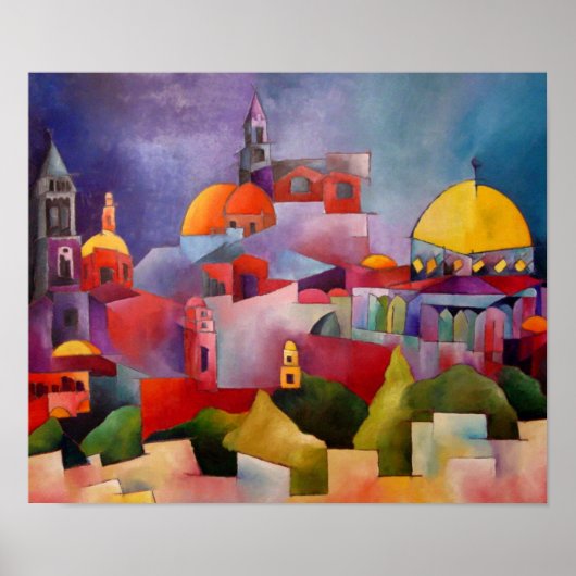 エルサレム金ゴールド ポスター (正面)