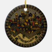 エルサレム陶磁器 セラミックオーナメント (裏面)