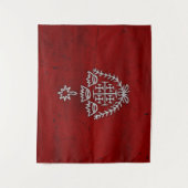 エルサレム騎士テンプラール十字軍デウスヴォルト タペストリー (正面)