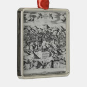 エルサレム1570年の眺めか。 メタルオーナメント (右)