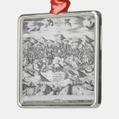 エルサレム1570年の眺めか。 メタルオーナメント (左)
