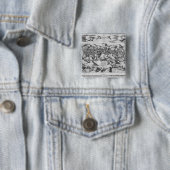 エルサレム1570年の眺めか。 缶バッジ (インサイチュ)
