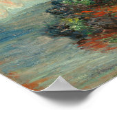 エルサレム・アーティチョークフラワークロード・モネファインアート ポスター (角)