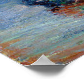 エルサレム・アーティチョーク花クロード・モネのポスター ポスター (角)