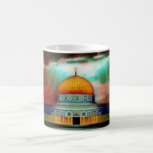 エルサレム、イスラエル共和国ののAlAqsaのモスクマグ コーヒーマグカップ