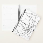 エルサレム、イスラエル黒線 プランナー手帳 (ディスプレー)