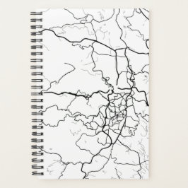 エルサレム、イスラエル黒線 プランナー手帳