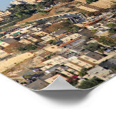 エルサレム・イスラエル・キャンバス・プリント ポスター (角)