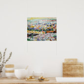 エルサレム・イスラエ絵画ル印象派 ポスター (キッチン)