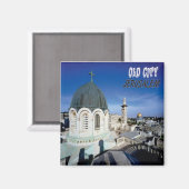 エルサレム・オールドシティ冷蔵庫用マグネット土産 マグネット (正面/裏面)