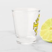 エルサレム・クロス ショットグラス (左)