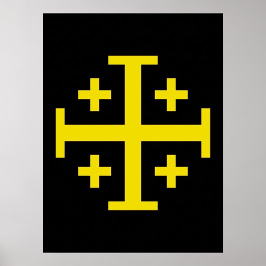 エルサレム・クロス ポスター (正面)